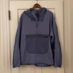 NWOT Lululemon Water-Repellent Fleece Hiking Anorak Perwinkle | Men’s XXL
